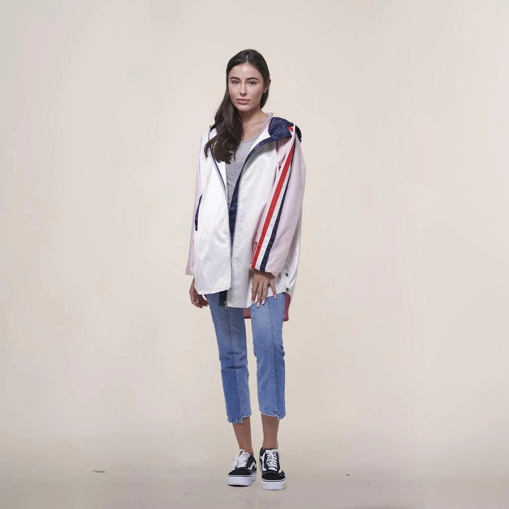 Members Only Women's Long Satin Twill Jacket 7