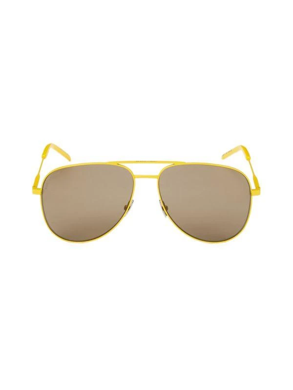Yves Saint Laurent 59MM Aviator Sunglasses 1