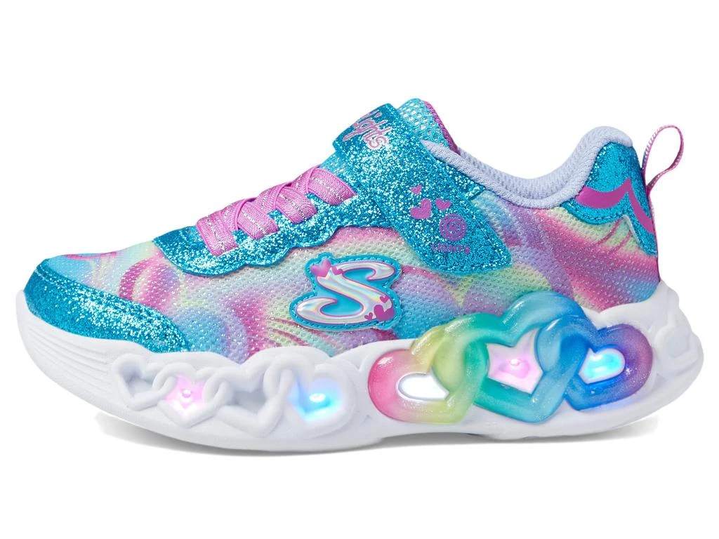 SKECHERS Sport Lighted-Infinite Heart Lights 303750L (Little Kid/Big Kid) 4