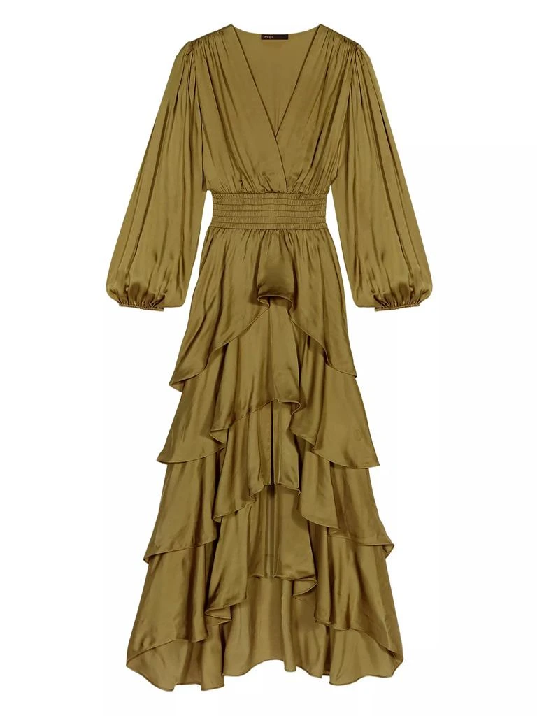 Maje Tiered Maxi Dress 1