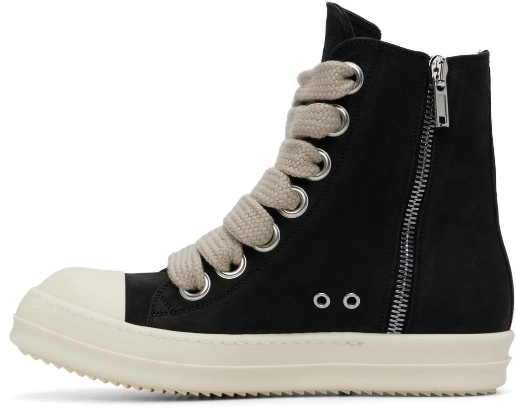 Rick Owens Black Concordians Jumbolace Sneakers 3
