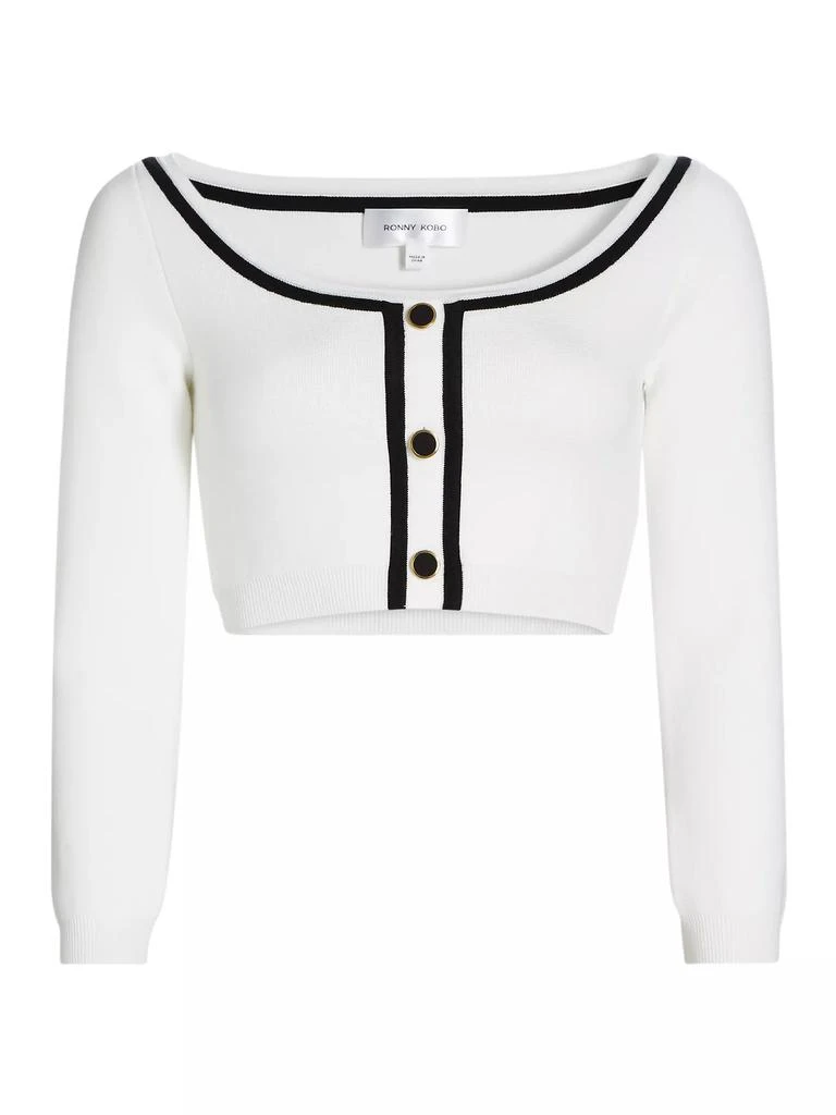 Ronny Kobo Watkins Knit Cardigan 1