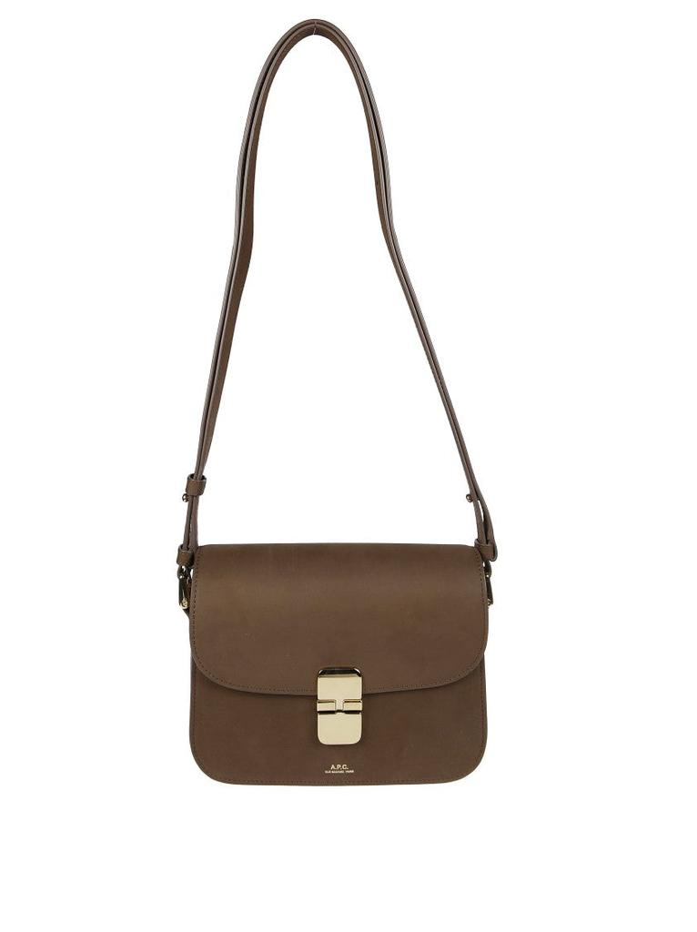 A.P.C.[アーペーセー] Daria Flap Bag Daria Flap bag | Grained leather and smooth leather | A.P.C.