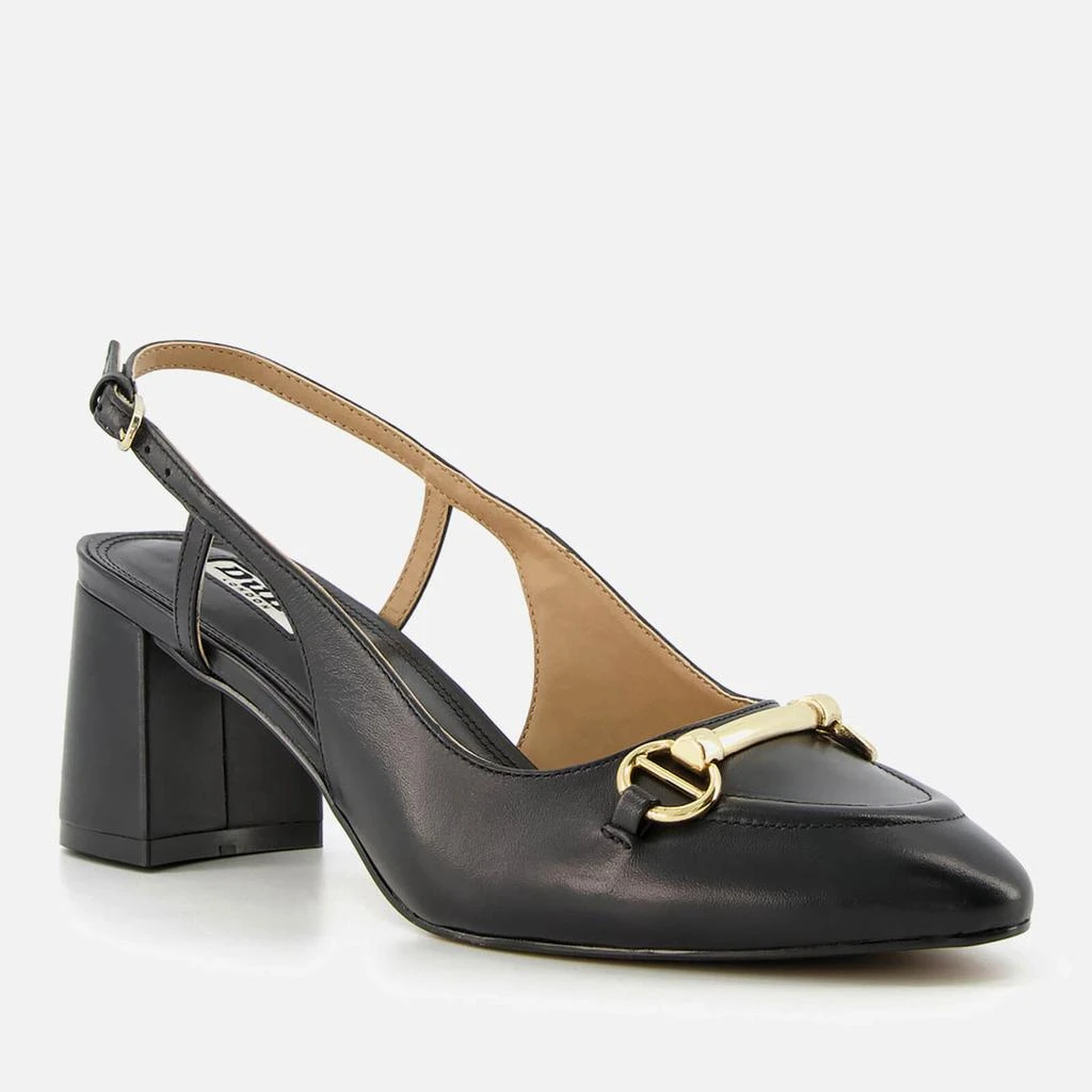 Dune Dune London Women's Cassie Snaffle-Trim Leather Sling Backs 2