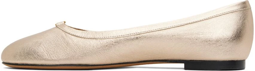 Chloé Gold Marcie Ballerina Flats 3