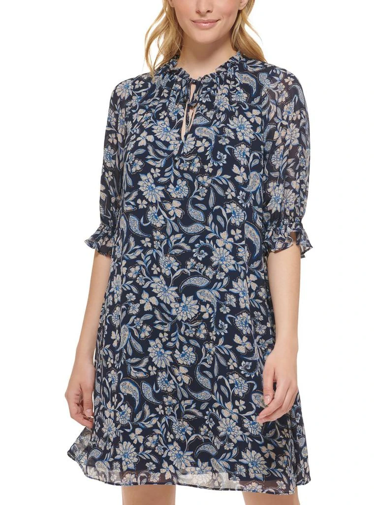 Jessica Howard Womens Polyester Midi Dress 1