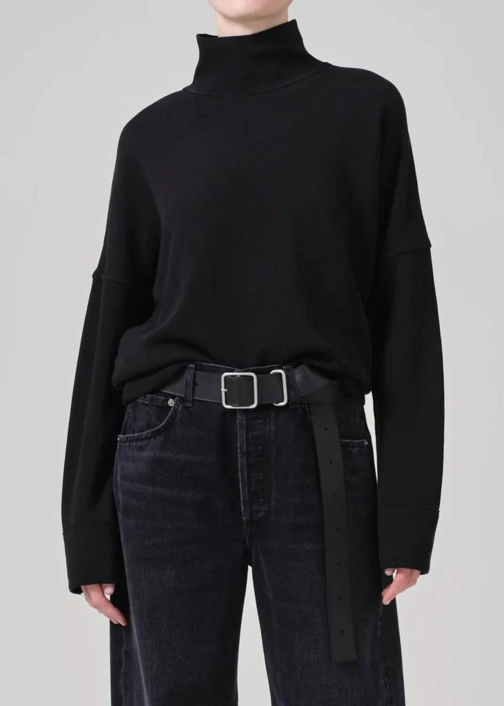 Citizens of Humanity Cara Turtleneck Sweater In Black 1