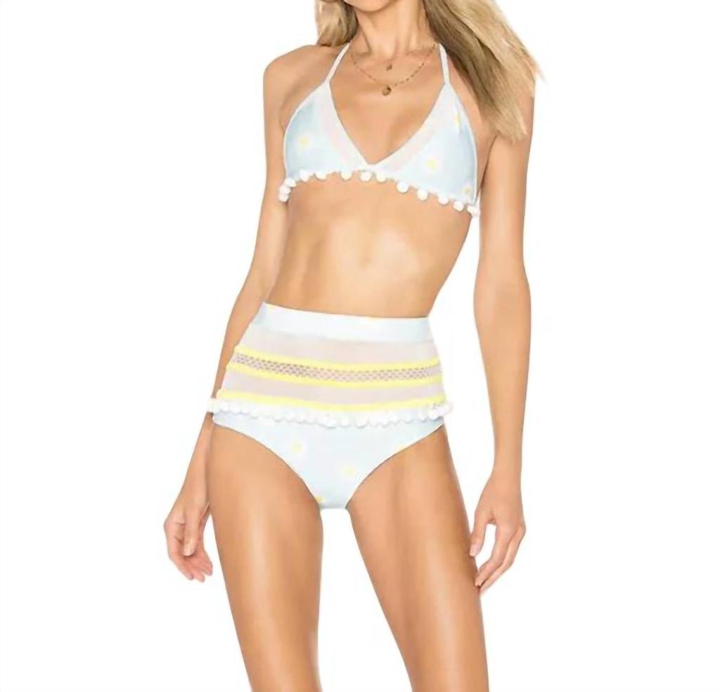 Tularosa Tularosa - Thessy Daisy Blut Top Set Bikini