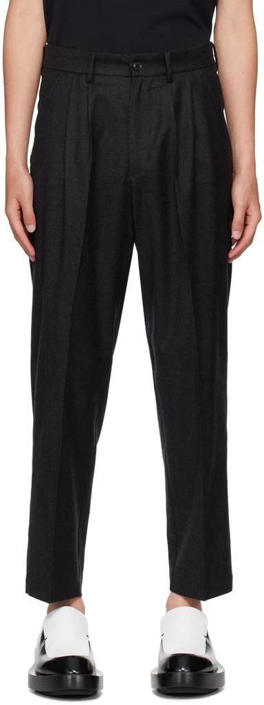 BARENA Black Nerio Trousers 1