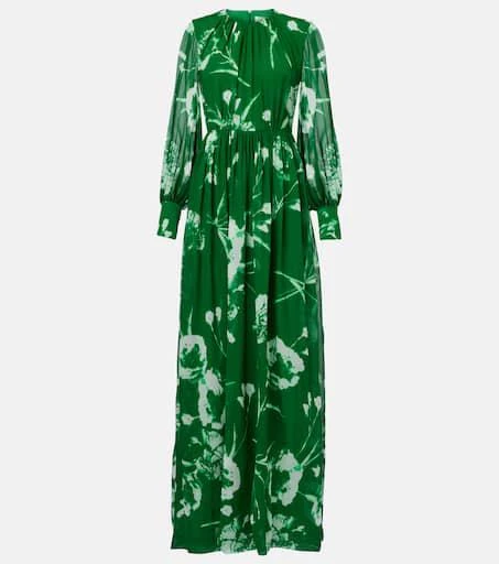 Shop Floral silk voile gown on Sale at BeyondStyle  Get 38% Off Floral  silk voile gown with Limited-Time Flash Deals, Exclusive Discounts, and  Special Offers. Enjoy Unbeatable Savings on Floral silk