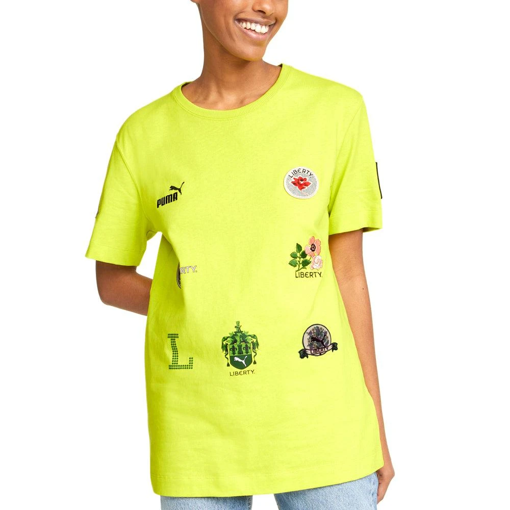 Puma Liberty x Badge Crew Neck Short Sleeve T-Shirt 1