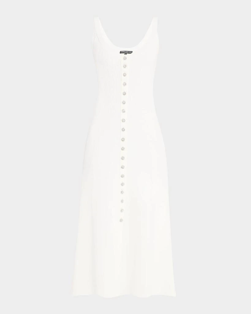 Generation Love Sharon Sleeveless Crystal-Button Sweater Dress 1