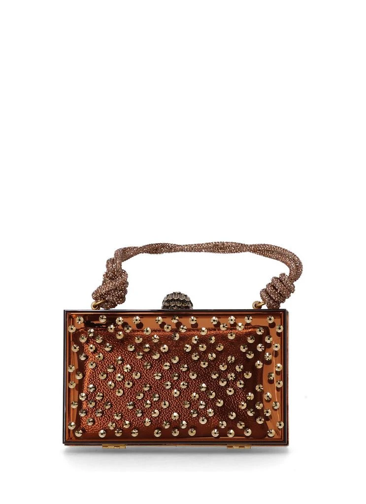 Kurt Geiger Macrame Handle Box Clutch 2