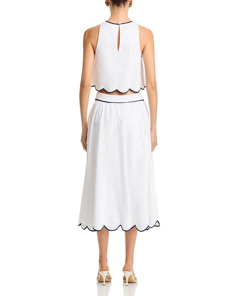 French Connection Alexis Midi Skirt 8
