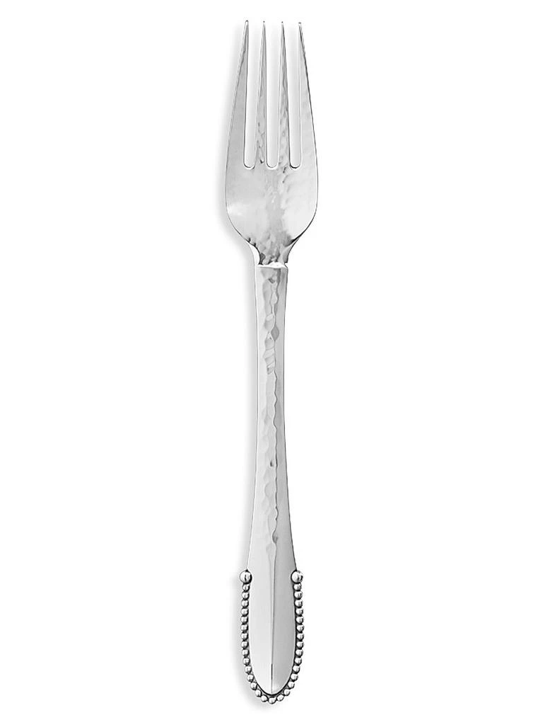 Georg Jensen Beaded Sterling Silver Dinner Fork 1