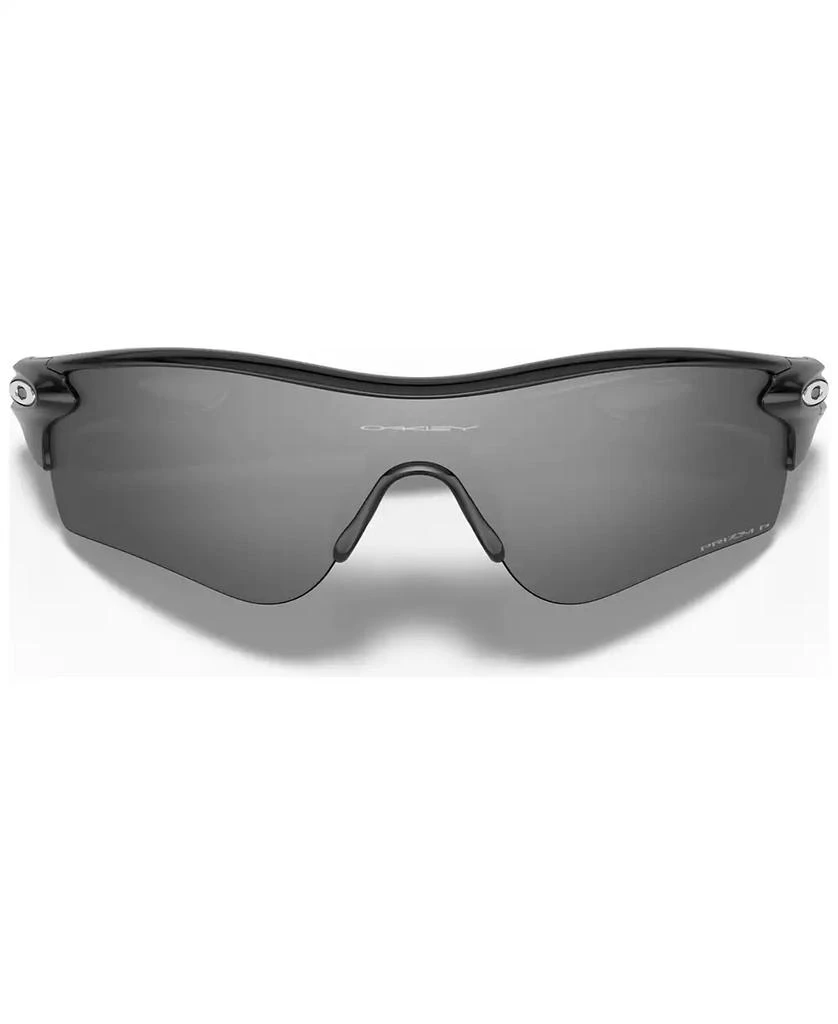 Oakley Men's Polarized Low Bridge Fit Sunglasses, OO9206 RadarLock Path 38 3