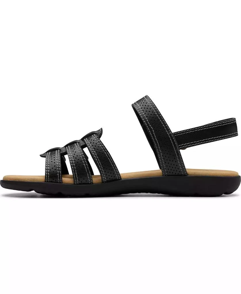 Clarks Collection Women's Elizabelle Kay Riptape Flat Sandals 6