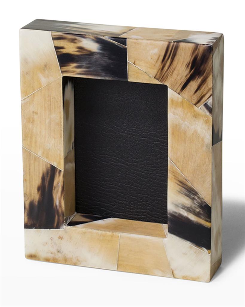 LADORADA Horn Veneer  5X7 Picture Frame