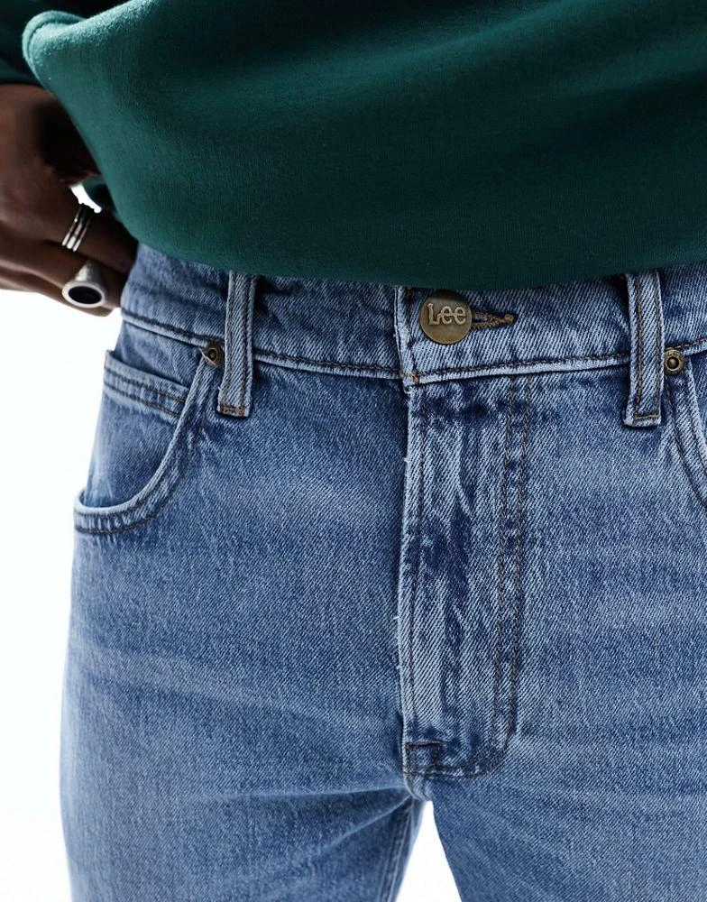 LEE Lee Rider slim fit jeans in downtown light wash 5