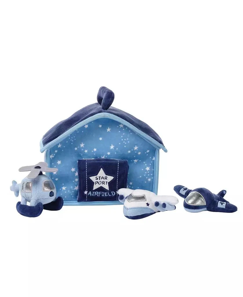 Bedtime Originals Interactive Airplane/Airport Plush Play Set with Stuffed Toys 6