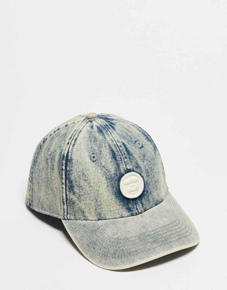 AAPE Aape by A Bathing Ape denim cap in light blue