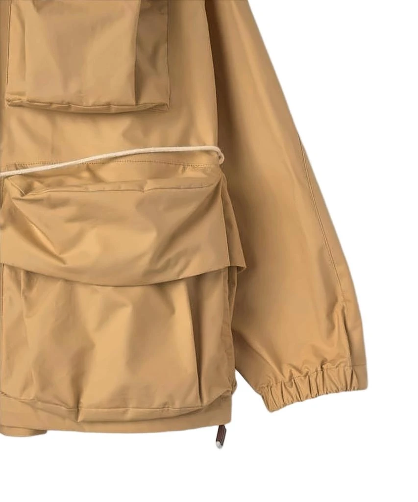 Max Mara Lightweight Hooded Trench Coat with Drawstring Waist 3