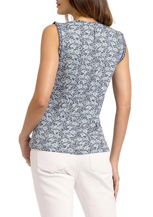 DR2 by Daniel Rainn By Daniel Rainn Floral V Neck Tank Top 3