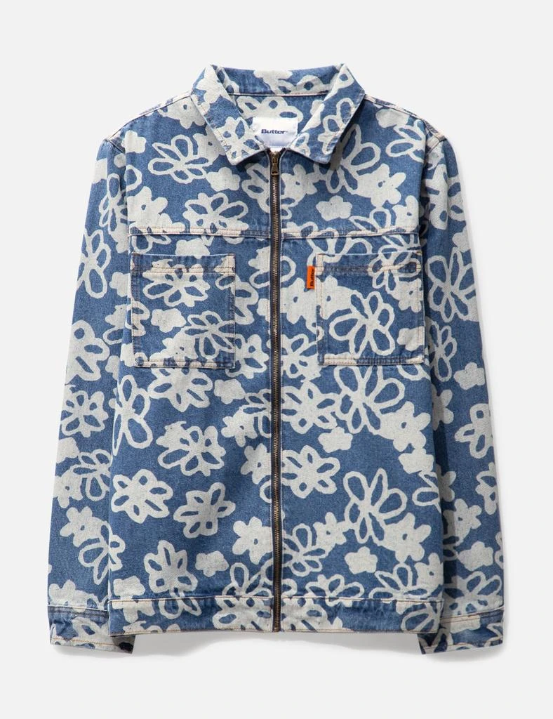 Butter Goods FLOWERS DENIM JACKET 1