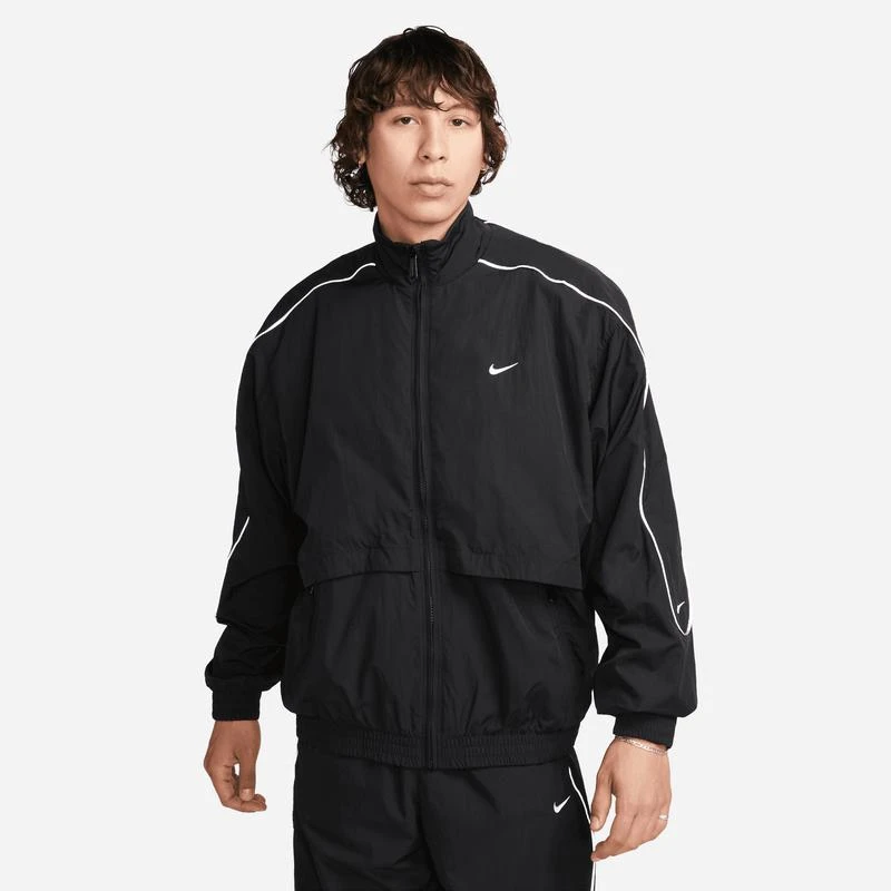 NIKE Nike Solo Swoosh Woven Track Jacket - Men's 1