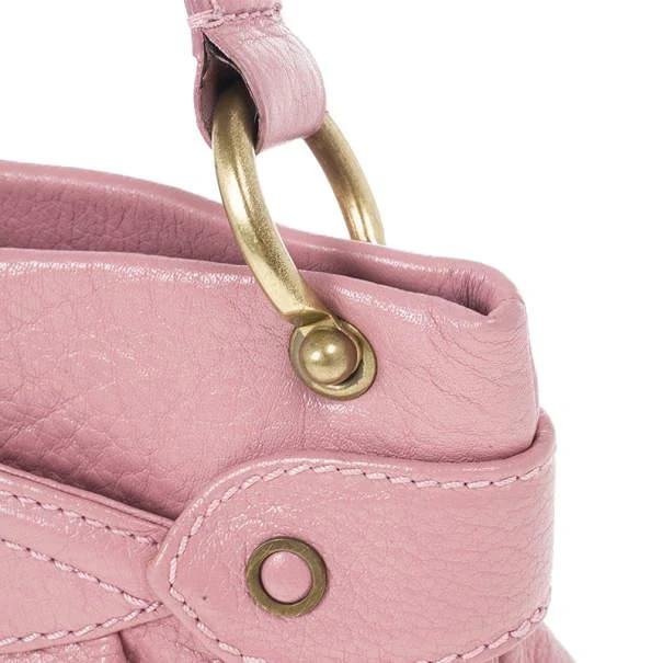 Marc Jacobs Marc Jacobs Pink Leather Lola Bag With Umbrella 9