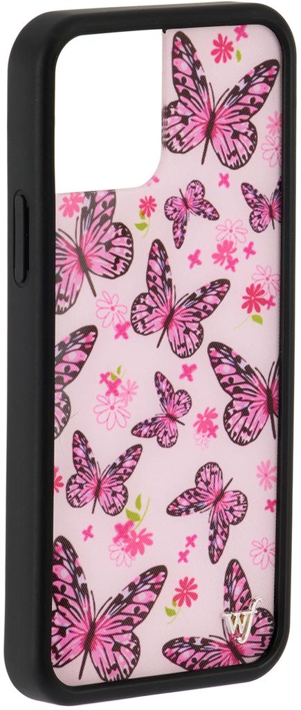 Wildflower Cases Pink Butterfly iPhone 12/12 Pro Case