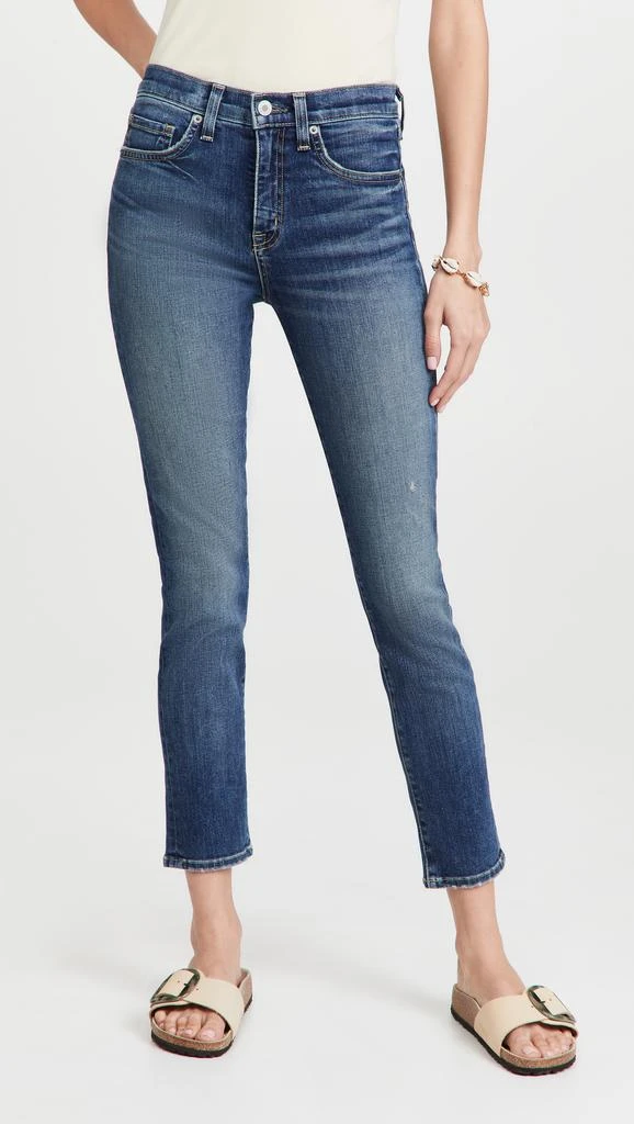 Nili Lotan Mid Rise Jean 1