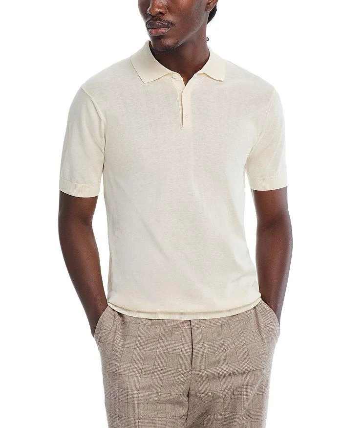 Jack Victor Cotton & Silk Knit Polo Shirt 1