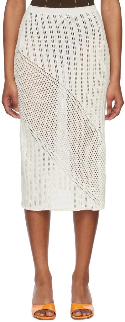 Gimaguas White Bartola Maxi Skirt 1
