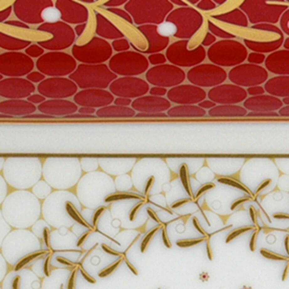 Bernardaud Noël Valet Tray (20cm x 16cm) 4