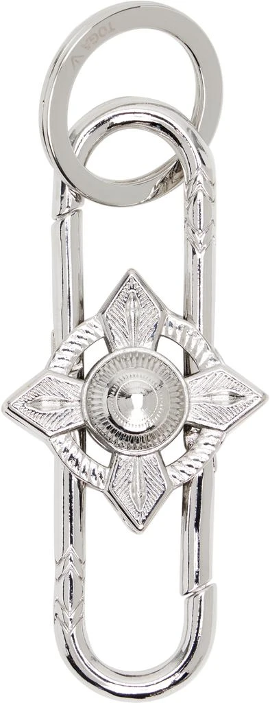 Toga Virilis Silver Metal Keychain