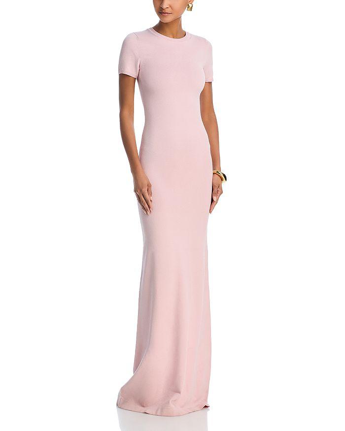Sergio Hudson Short Sleeve Knit Dress