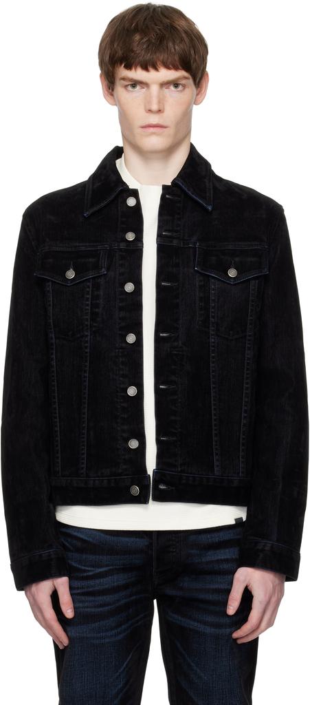 Black Dayton Trucker Jacket – On Sale Now with Up to 10% Off