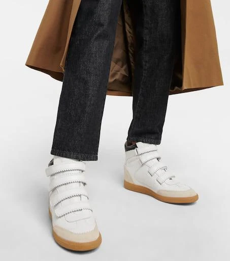 Isabel Marant Bilsy leather sneakers 4