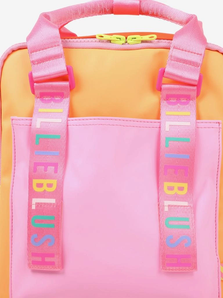 Billieblush Girls Logo Strap Backpack in Pink (26cm) 4
