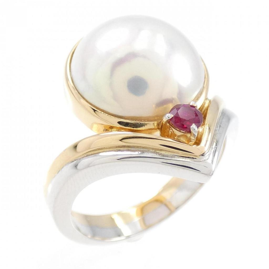 Tasaki gold (18K) yellow gold (18K) Band Ring (Pre-Owned)