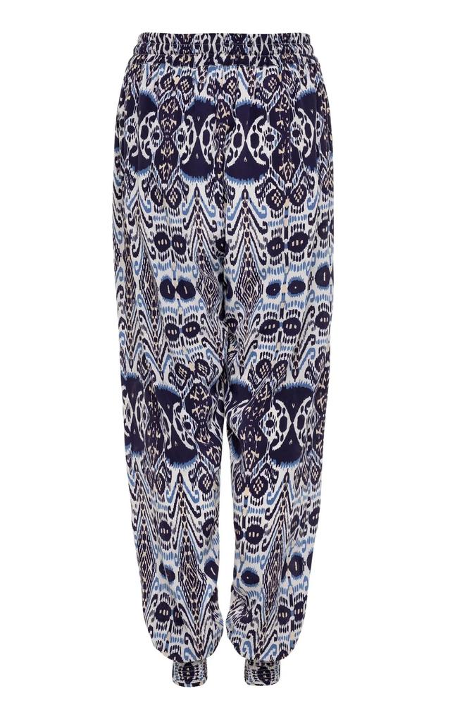 Carolina K Women's Genie Pants In Ikat Blue