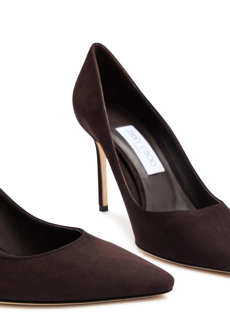 Jimmy Choo Romy 85 suede pumps 3