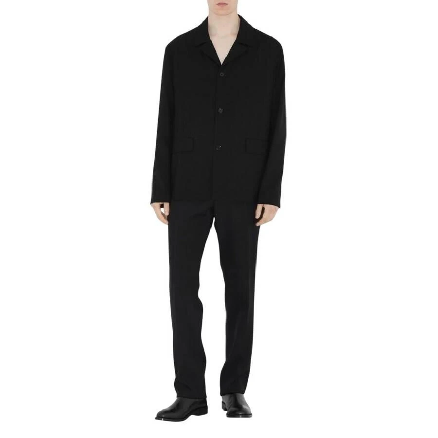 Burberry Loose Fit Wool Tailored Jacket 2