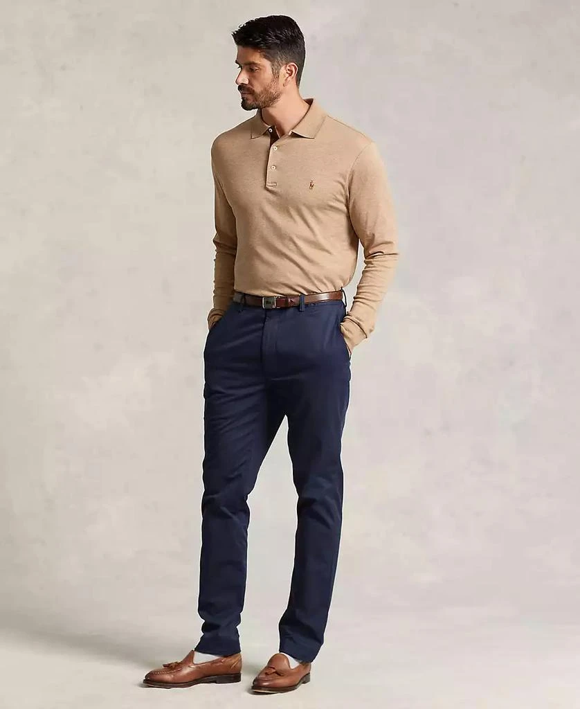 Ralph Lauren Men's Big & Tall Soft Cotton Long-Sleeve Polo Shirt 2