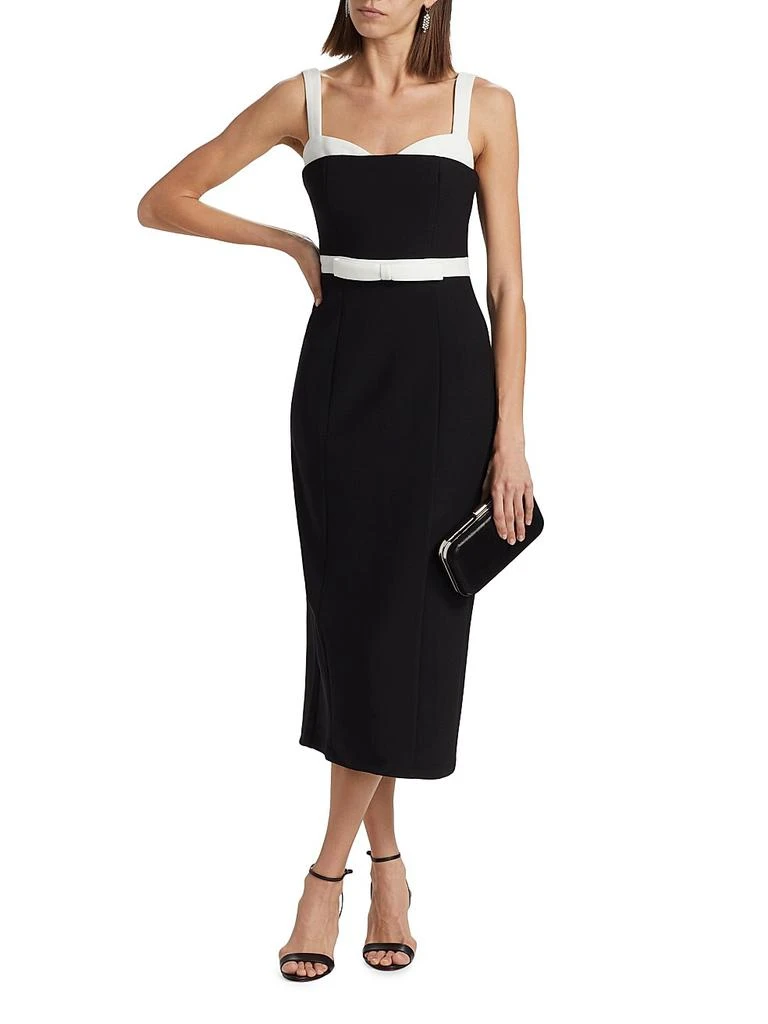 As It May Maia Sweetheart Belted Midi-Dress 2