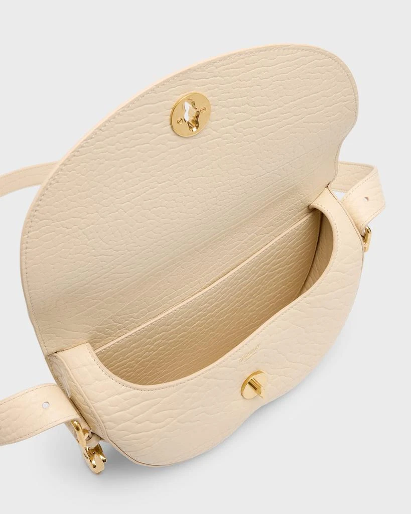 Burberry Chess Small Flap Leather Satchel Bag 3