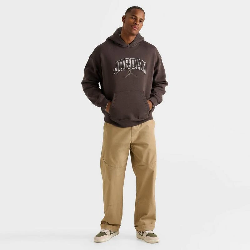Jordan Men's Jordan Brooklyn Fleece Oversized Pullover Hoodie 2