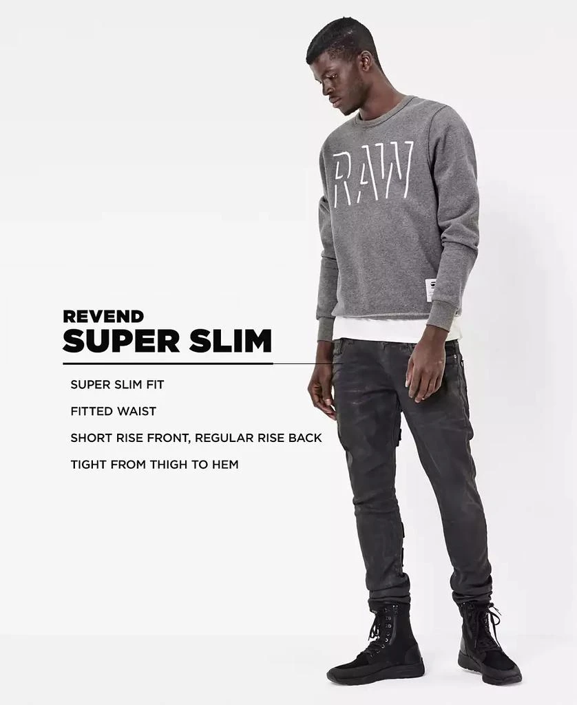 G-Star Men's Revend Super Slim-Fit  Stretch Jeans 2