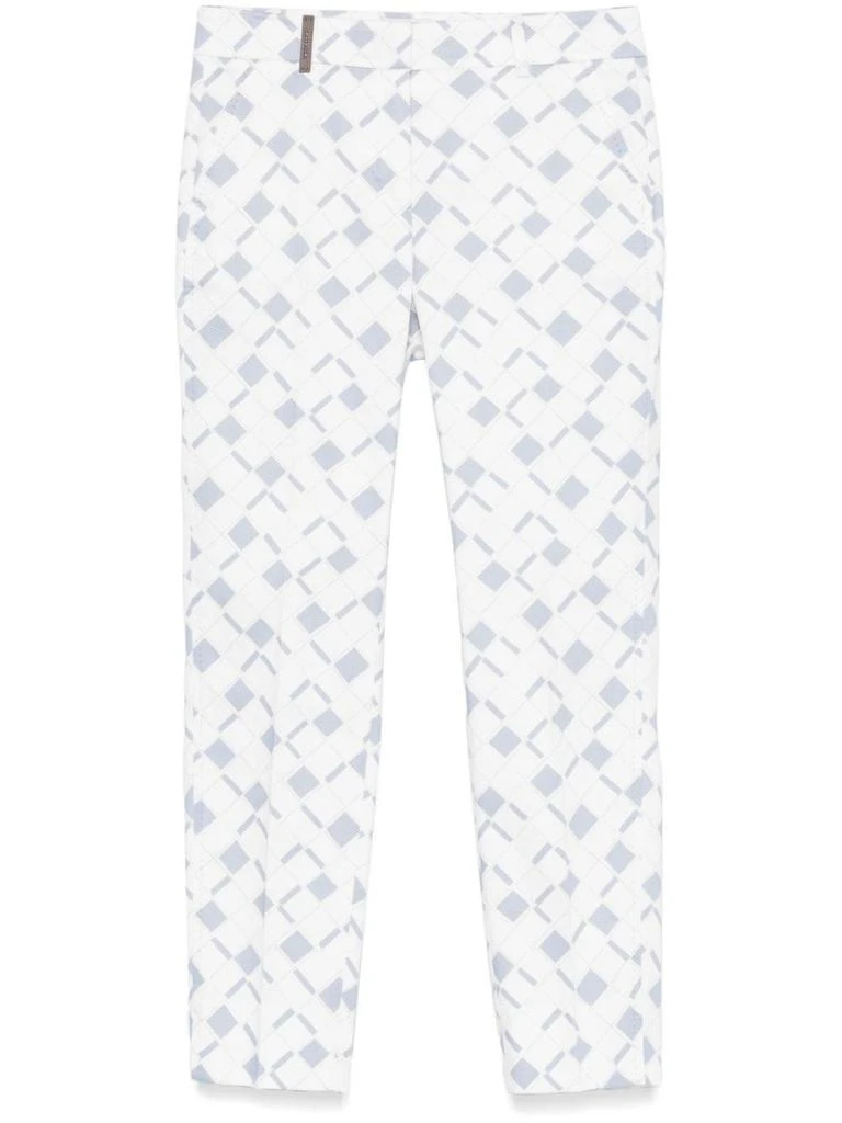 Peserico Peserico Cigarette Pants 1